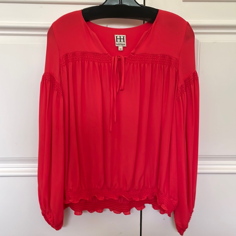 Haute Hippie Silk Blouse